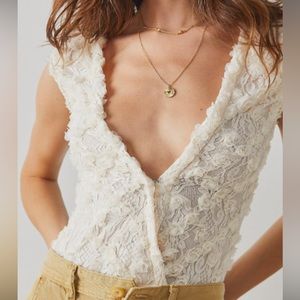 Free People 2 Haute 2 Handle Body Suite Size XS NWOT